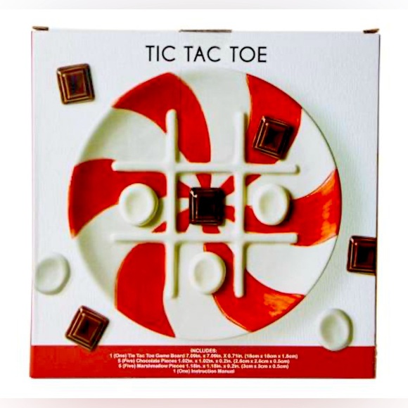Accessories - Ceramic Holiday Tic Tac Toe Board